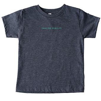 Chasing Sunsets Waves - Toddler Short Sleeve Graphic T-Shirt