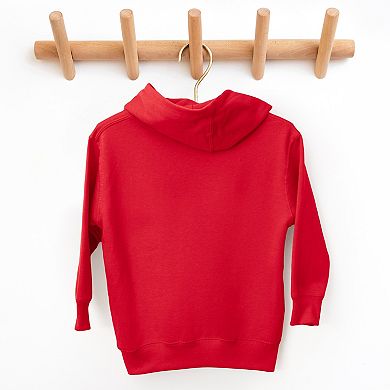 Embroidered Baseball Game Day Icons - Toddler Hoodie