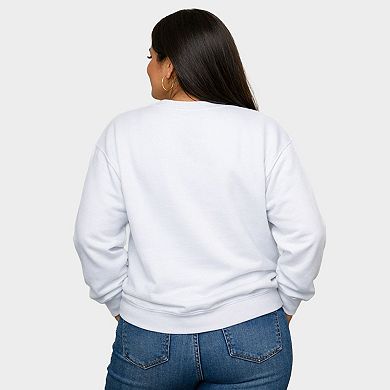 Black Cat Social Club Pumpkin - Women's Plus Sized Graphic Sweatshirt