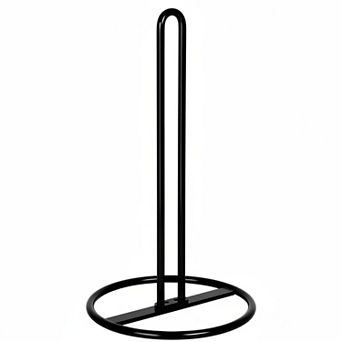 Steel Paper Towel Holder Countertop Sturdy Stylish Kitchen Organization