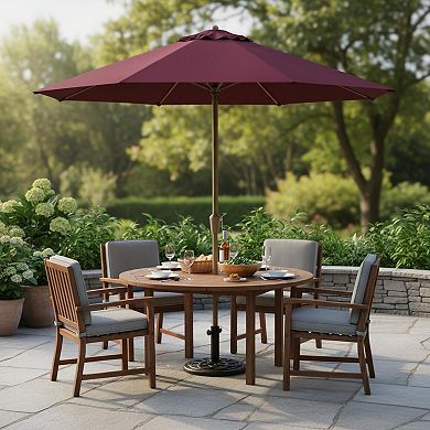 20 LB Weighted Round Umbrella Base Heavy Duty Stability