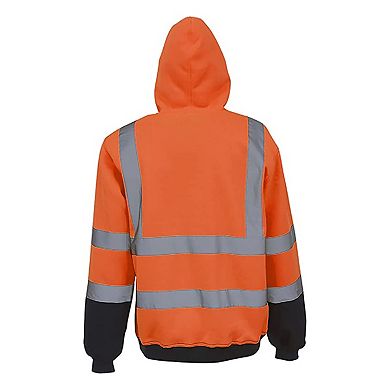 Yoko Mens High Visibility Pull-Over Hoodie