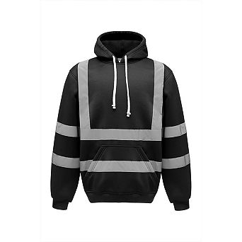 Yoko Mens High Visibility Pull-Over Hoodie