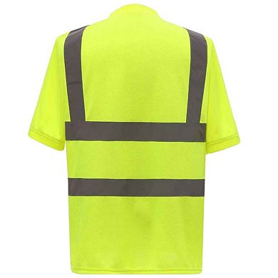 Yoko Mens Hi-Vis Short Sleeve T-Shirt