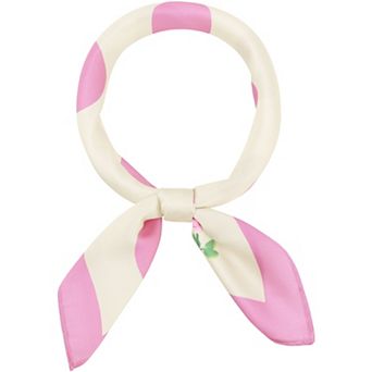 Polka Dots Square Scarf Neck Scarves Kerchief Neckerchief Headband for Women