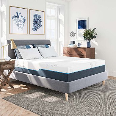 Nautica Exhilirate 12" Cooling Air Flow Gel Memory Foam Mattress, Medium Firm Comfort