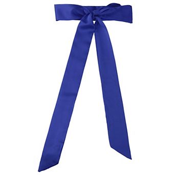 Women Skinny Scarf Solid Color Pure Long Scarves Neckerchief