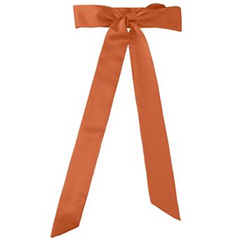 Women Skinny Scarf Solid Color Pure Long Scarves Neckerchief