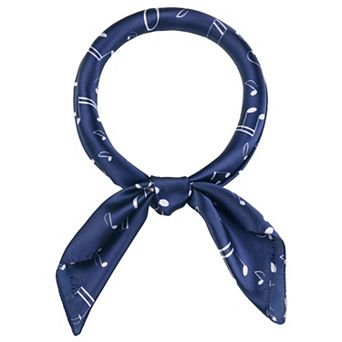Women Satin Square Scarves Large Silky Neck Scarf Neckerchief Head Wrap Bandanas