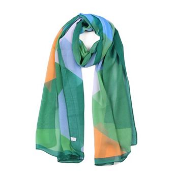 Chiffon Shawls Long Geometric Style Beach Scarf Swimwear Wrap Scarves for Women