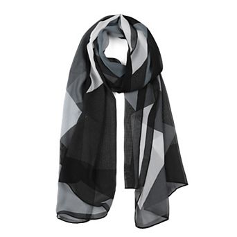 Chiffon Shawls Long Geometric Style Beach Scarf Swimwear Wrap Scarves for Women