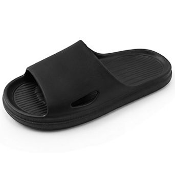 Women's Cloud Sliders Non-Slip Slippers Unisex Flip Flops for Shower Bathroom Pool Slippers
