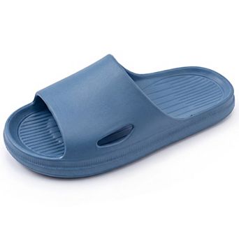 Women's Cloud Sliders Non-Slip Slippers Unisex Flip Flops for Shower Bathroom Pool Slippers