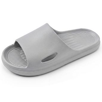 Women's Cloud Sliders Non-Slip Slippers Unisex Flip Flops for Shower Bathroom Pool Slippers