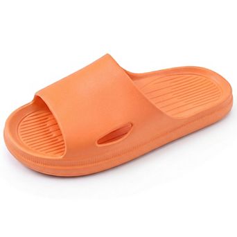 Women's Cloud Sliders Non-Slip Slippers Unisex Flip Flops for Shower Bathroom Pool Slippers