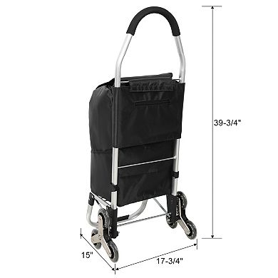 Shopping Trolley with Wheels,Removable Shopping Oxford Waterproof Bag