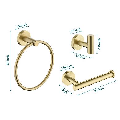 3 - Piece Bathroom Hardware Set