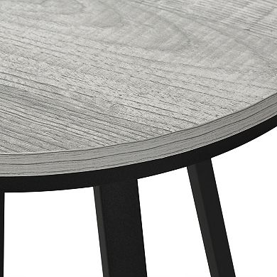 Modern Contemporary Black Metal Table