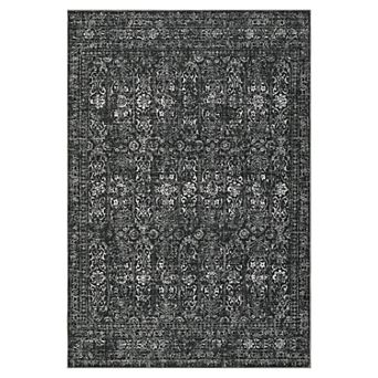 Fashionwu Vintage Distressed Carpet Washable Non Slip Rugs for Living Room Decor Soft Bedroom Mat