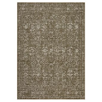 Fashionwu Vintage Distressed Carpet Washable Non Slip Rugs for Living Room Decor Soft Bedroom Mat