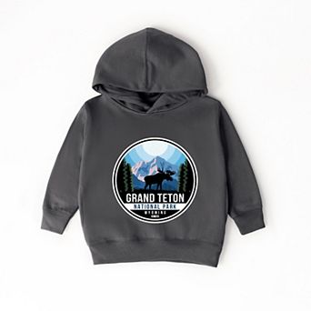 Grand Teton National Park Badge - Toddler Hoodie
