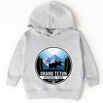Grand Teton National Park Badge - Toddler Hoodie
