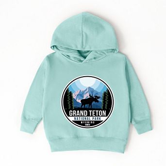 Grand Teton National Park Badge - Toddler Hoodie