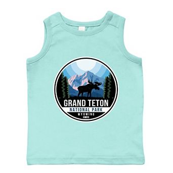 Grand Teton National Park Badge - Toddler Graphic Tank
