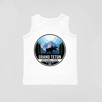 Grand Teton National Park Badge - Toddler Graphic Tank