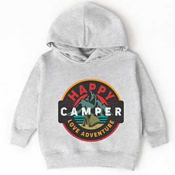 Happy Camper Badge - Toddler Hoodie