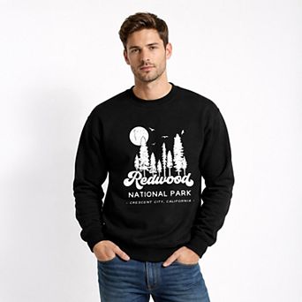 Vintage Redwood National Park - Men's Graphic Sweatshirt
