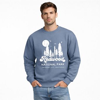 Vintage Redwood National Park - Men's Graphic Sweatshirt