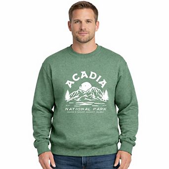 Vintage Acadia National Park - Men's Graphic Sweatshirt