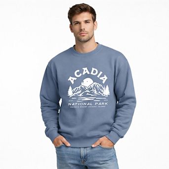 Vintage Acadia National Park - Men's Graphic Sweatshirt