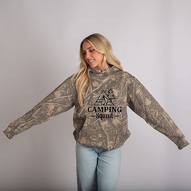 Camping Squad Tent - Camo Hoodie