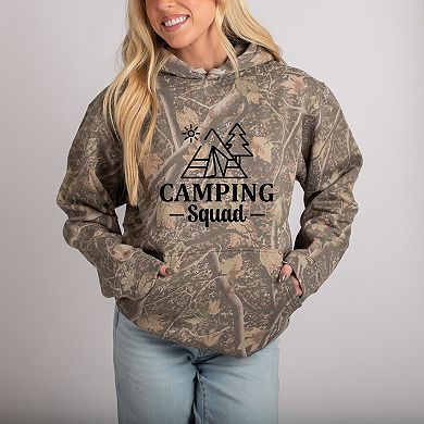 Camping Squad Tent - Camo Hoodie