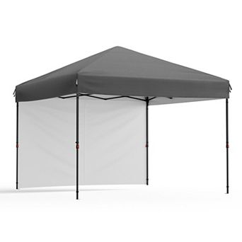 Outdoor Pop Up Canopy Tent with Adjustable Height Portable Event Shelter