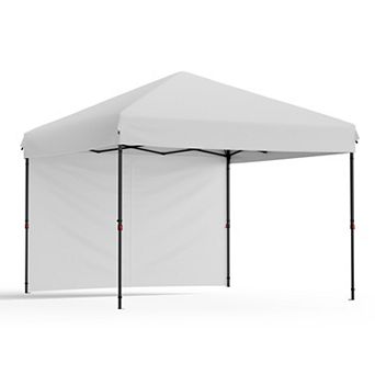 Outdoor Pop Up Canopy Tent with Adjustable Height Portable Event Shelter