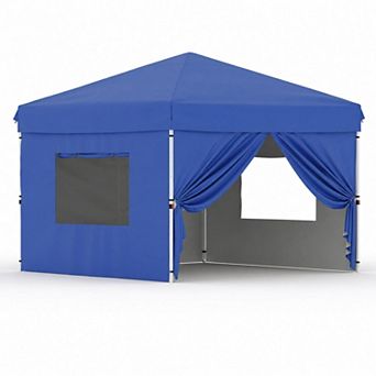 Outdoor Pop Up Canopy Tent with Removable Walls Waterproof Event Shelter