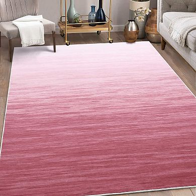 Modern Ombre Area Rugs Soft Gradient Area Rugs for Living Room Nursery Dorm