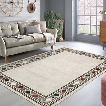 100% Polyester Area Rugs Velvet Weight 350Gsm Pearl Velvet Cotton Trp Backing Washable