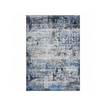 Modern Abstract Boho Washable Area Rug High Traffic Areas Living Room Bedroom Kitchen Dining