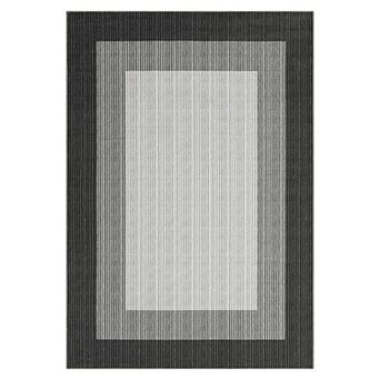 Polyester Green Rectangular Indoor Geometric Bordered Modern Machine Washable Runner Rug