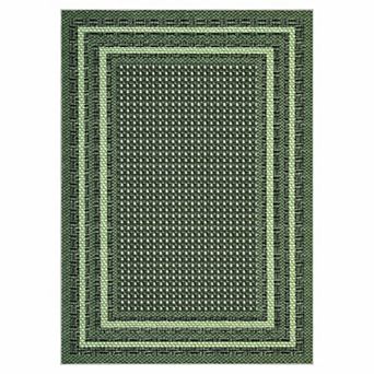 Polyester Rectangular Bedroom Living Room Dining Room Indoor Modern Bordered Soft Non
