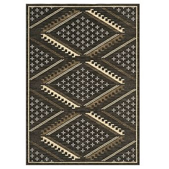 Rectangular Geometric Modern Bedroom Living Room Dining Rom Soft Non Slip Polyester Machine