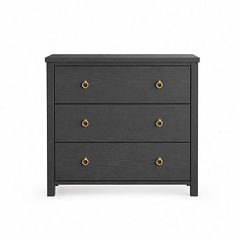 3 Drawer Dresser for Bedroom, 29" Tall Chest of Drawers,Wood Dresser for Closet,Storage Cabinet