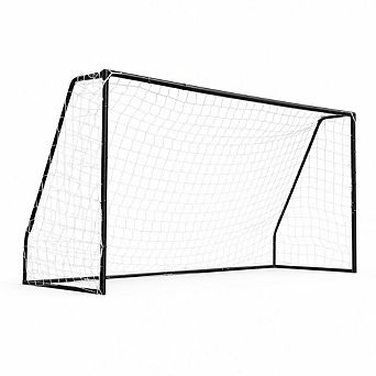12x6 FT Heavy Duty Steel Soccer Goal,Football Goal with Net for Professional Training,Stadium,School