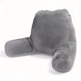 Reading Pillow for Bed Sitting Up Velvet Backrest Support