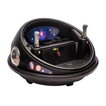 12V Electric Bumper Car for Kids with Remote Control, 360° Spinning Ride-On Vehicle with Music