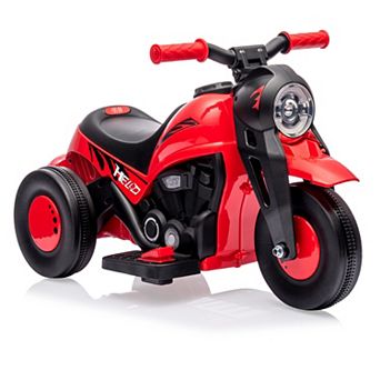 Kids Electric Motorcycle with Bubble Function, 6V Battery Powered Ride On Motorbike Toy for Kids 3